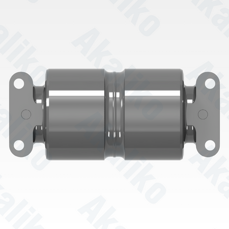Top view of replacement/aftermarket brand new carrier roller for Caterpillar 6020/6020B excavator.