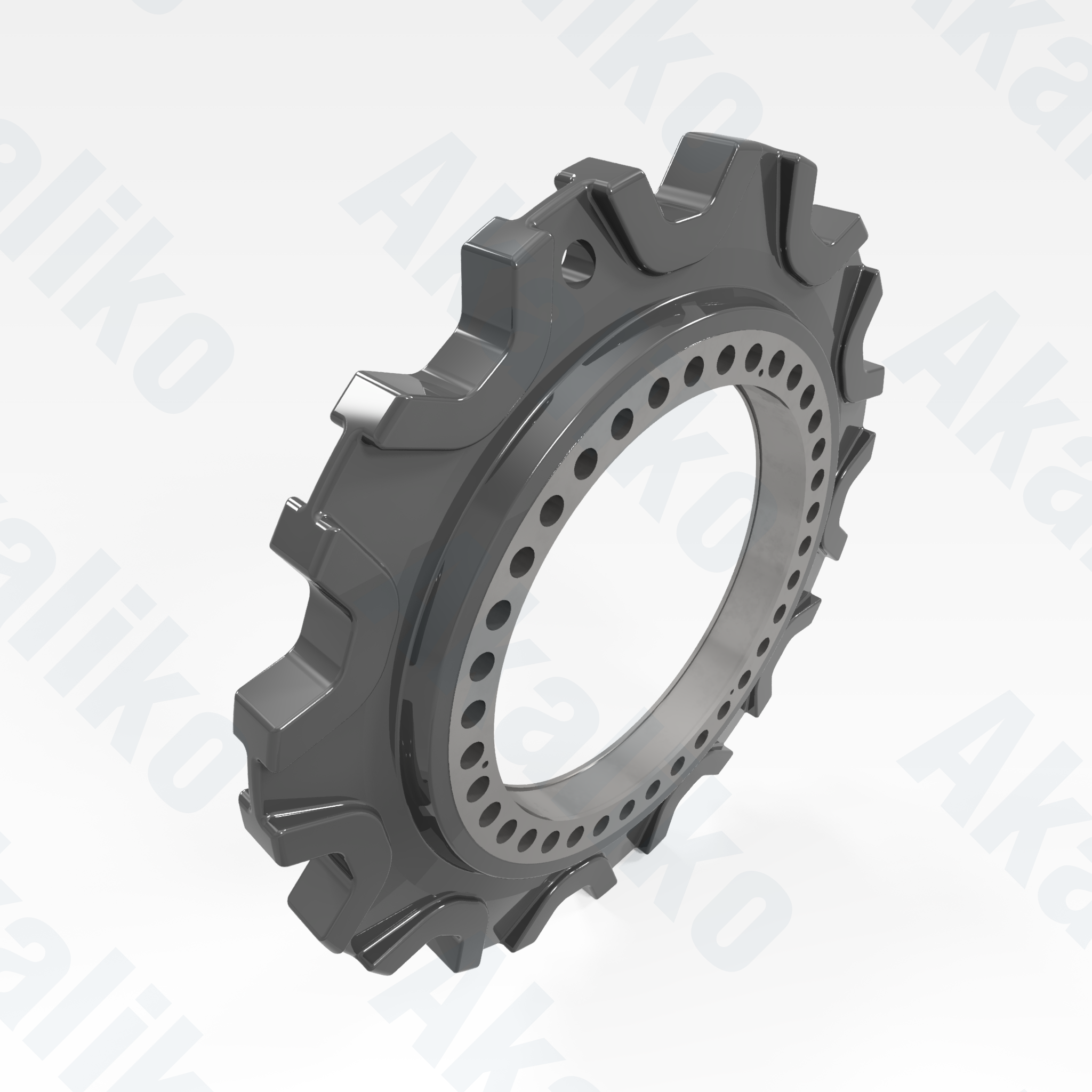 Replacement/aftermarket brand new sprocket for Caterpillar 6020/6020B excavator.