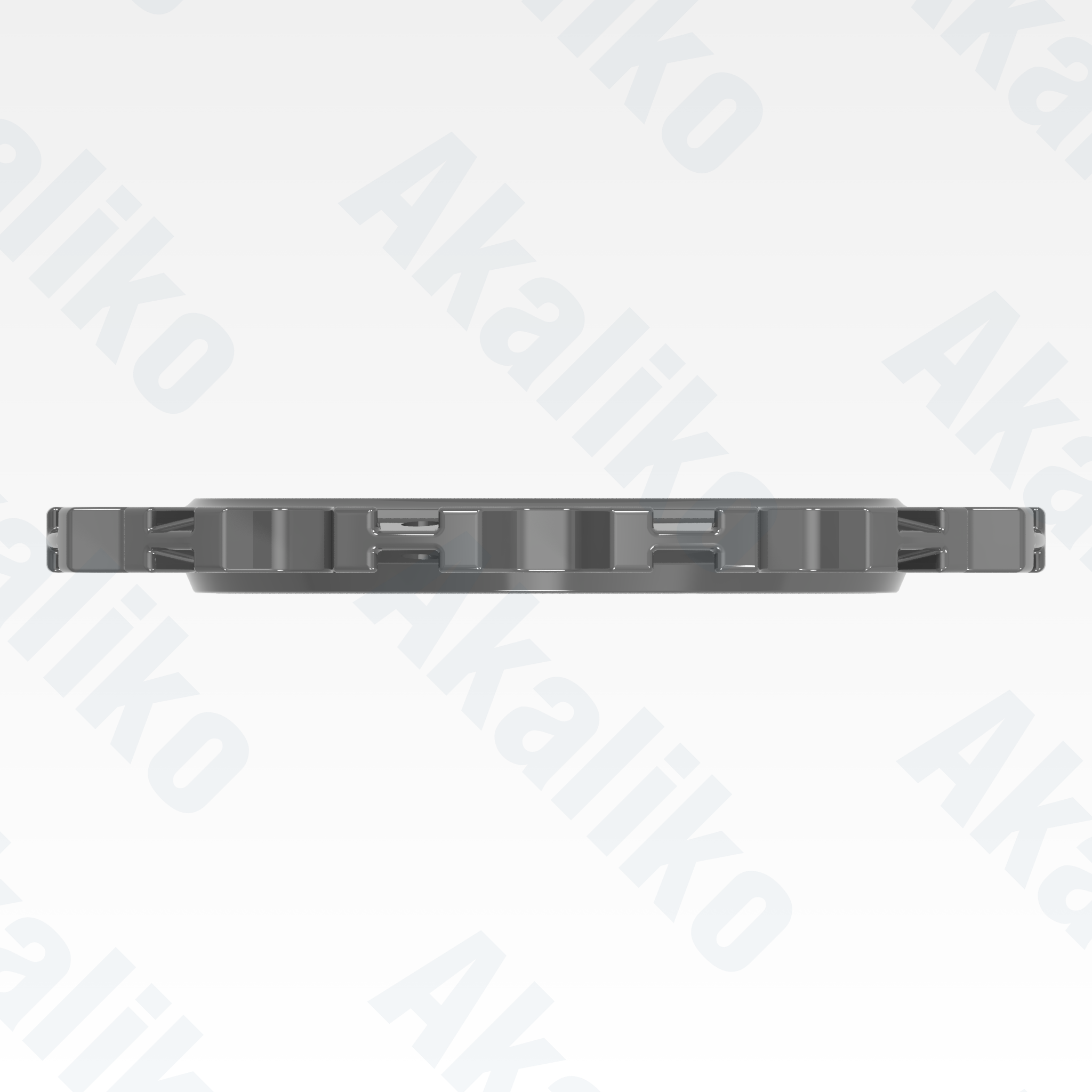 Top view of replacement/aftermarket brand new sprocket for Caterpillar 6020/6020B excavator.
