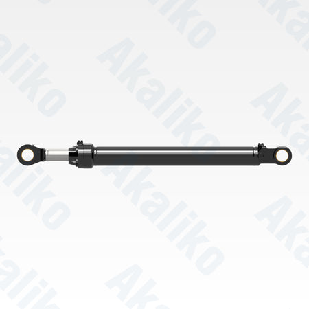 Side view of replacement bucket hydraulic cylinder for Caterpillar 6020B excavator, OEM part number 494-1828