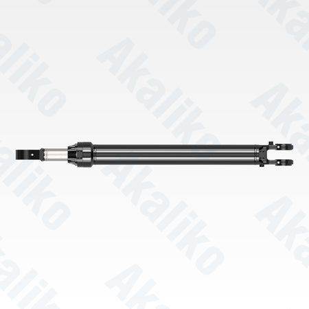 Top view of replacement bucket hydraulic cylinder for Caterpillar 6020B excavator, OEM part number 494-1828