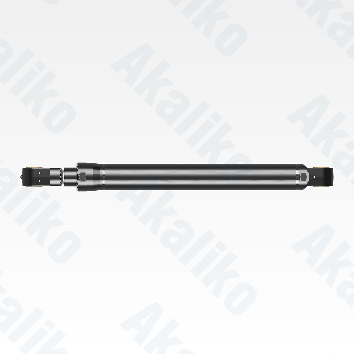 Top view of replacement boom hydraulic cylinder for Caterpillar 6030 excavator, OEM part number 464-0779