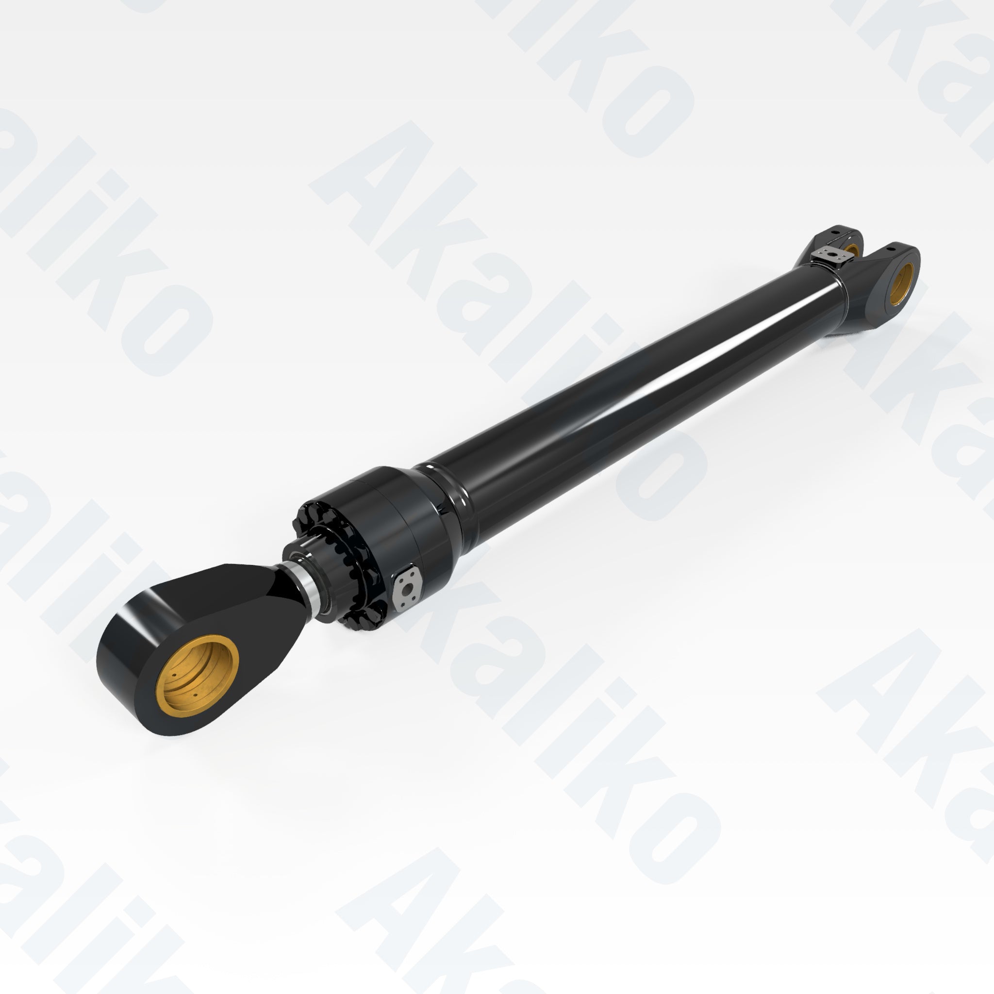 Replacement bucket hydraulic cylinder for Caterpillar 6030 excavator, OEM part number 464-9559, aftermarket heavy equipment parts