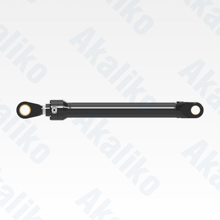 Side view of replacement bucket hydraulic cylinder for Caterpillar 6030 excavator, OEM part number 464-9559