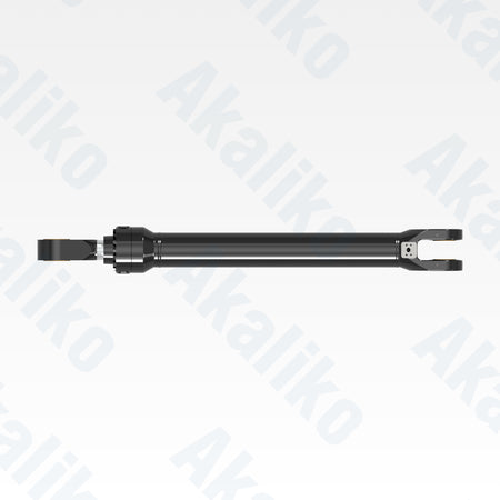 Top view of replacement bucket hydraulic cylinder for Caterpillar 6030 excavator, OEM part number 464-9559