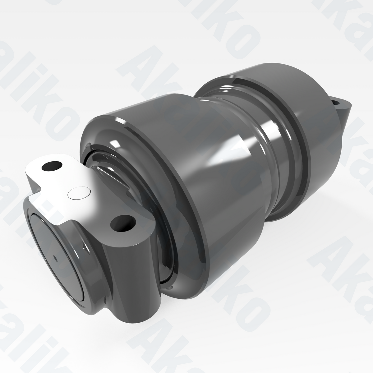 Replacement/aftermarket brand new carrier roller for Caterpillar 6030/6030 FS excavator.