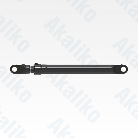 Side view of replacement bucket hydraulic cylinder for Caterpillar 6030 FS excavator, OEM part number 465-8605