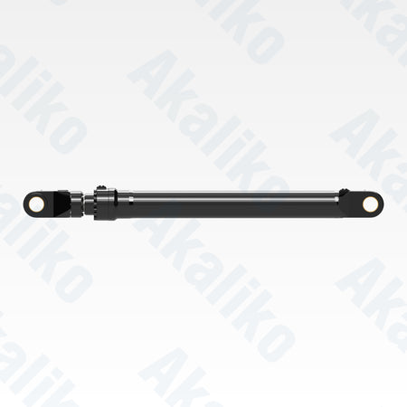 Side view of replacement stick hydraulic cylinder for Caterpillar 6030 FS excavator, OEM part number 465-6270