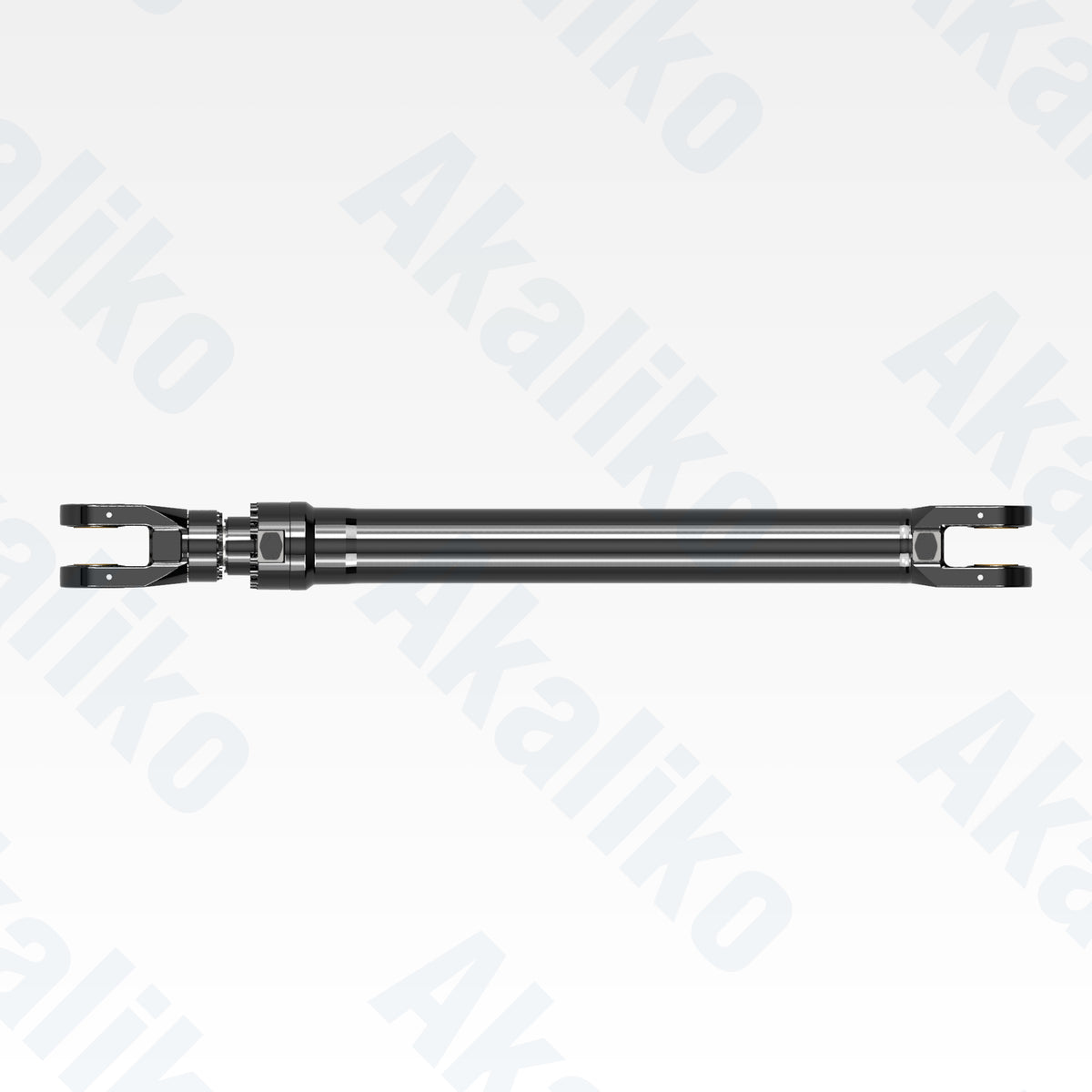 Top view of replacement stick hydraulic cylinder for Caterpillar 6030 FS excavator, OEM part number 465-6270