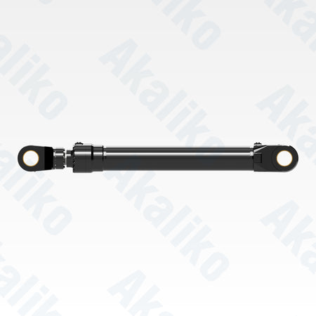 Side view of replacement stick hydraulic cylinder for Caterpillar 6030 excavator, OEM part number 372-6587