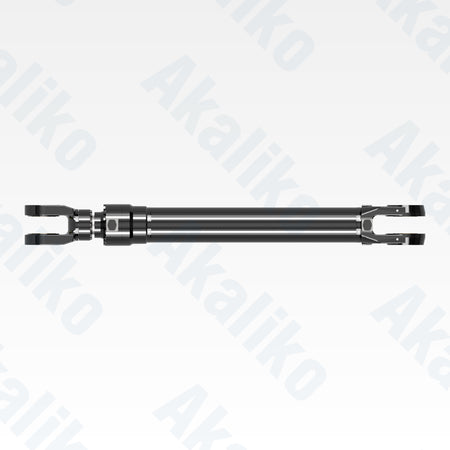 Top view of replacement stick hydraulic cylinder for Caterpillar 6030 excavator, OEM part number 372-6587