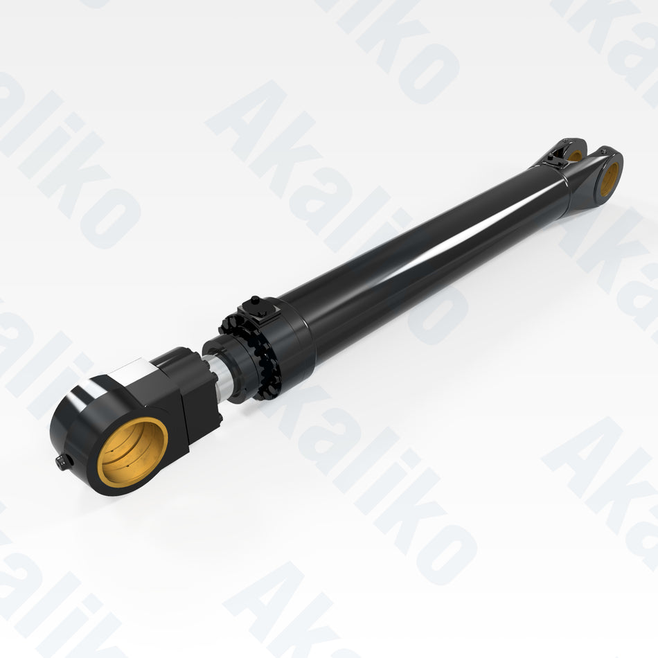 Replacement bucket hydraulic cylinder for Caterpillar 6040 excavator, OEM part number 588-9645, aftermarket heavy equipment parts