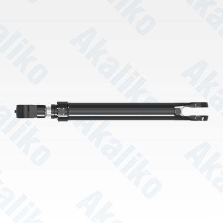 Top view of replacement bucket hydraulic cylinder for Caterpillar 6040 excavator, OEM part number 588-9645