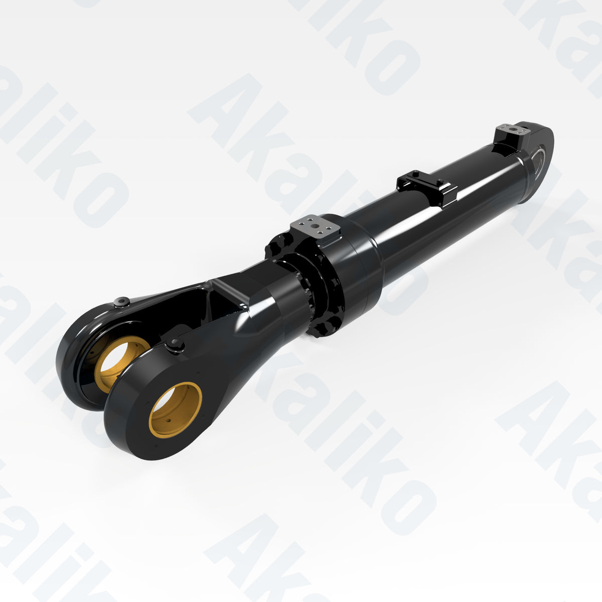 Replacement clam hydraulic cylinder for Caterpillar 6040 FS excavator, OEM part number 467-1599, aftermarket heavy equipment parts