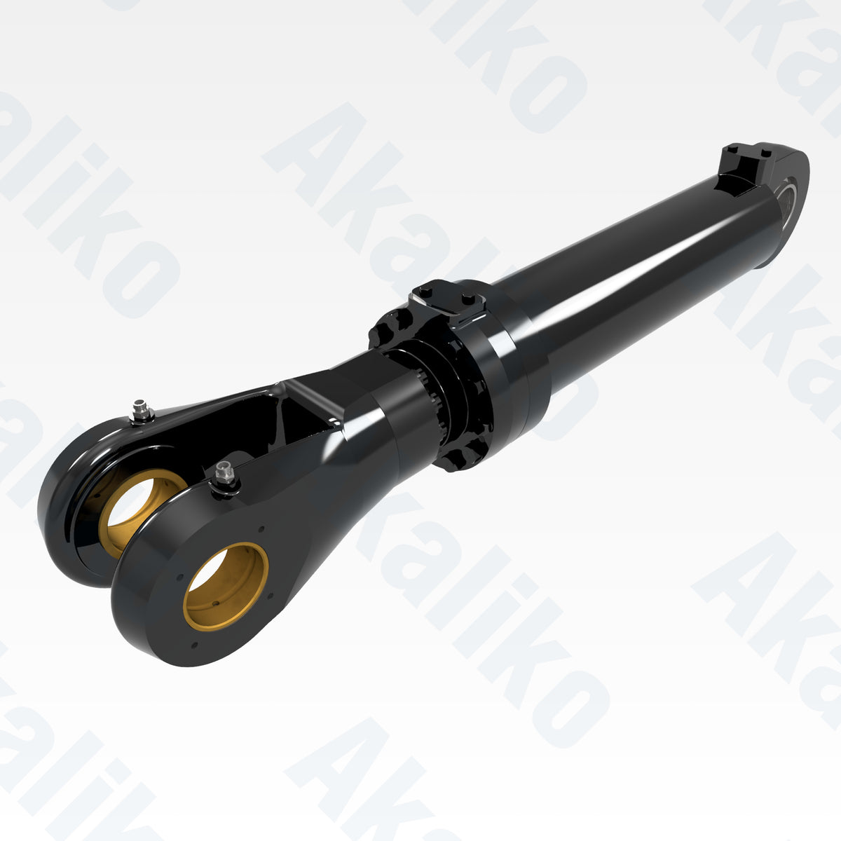 Replacement clam hydraulic cylinder for Caterpillar 6040 FS excavator, OEM part number 503-9755, aftermarket heavy equipment parts