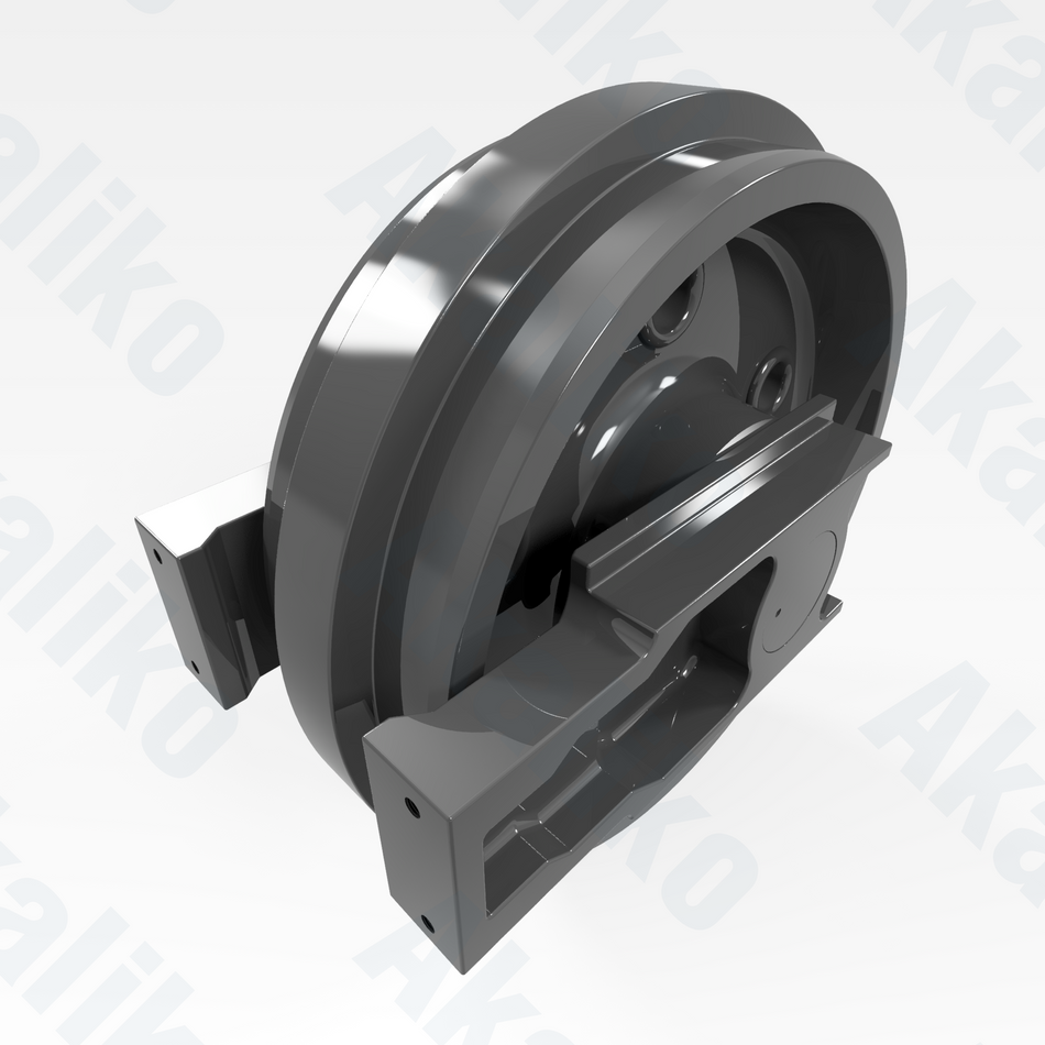 Replacement/aftermarket brand new idler for Caterpillar 6040/6040 FS excavator.