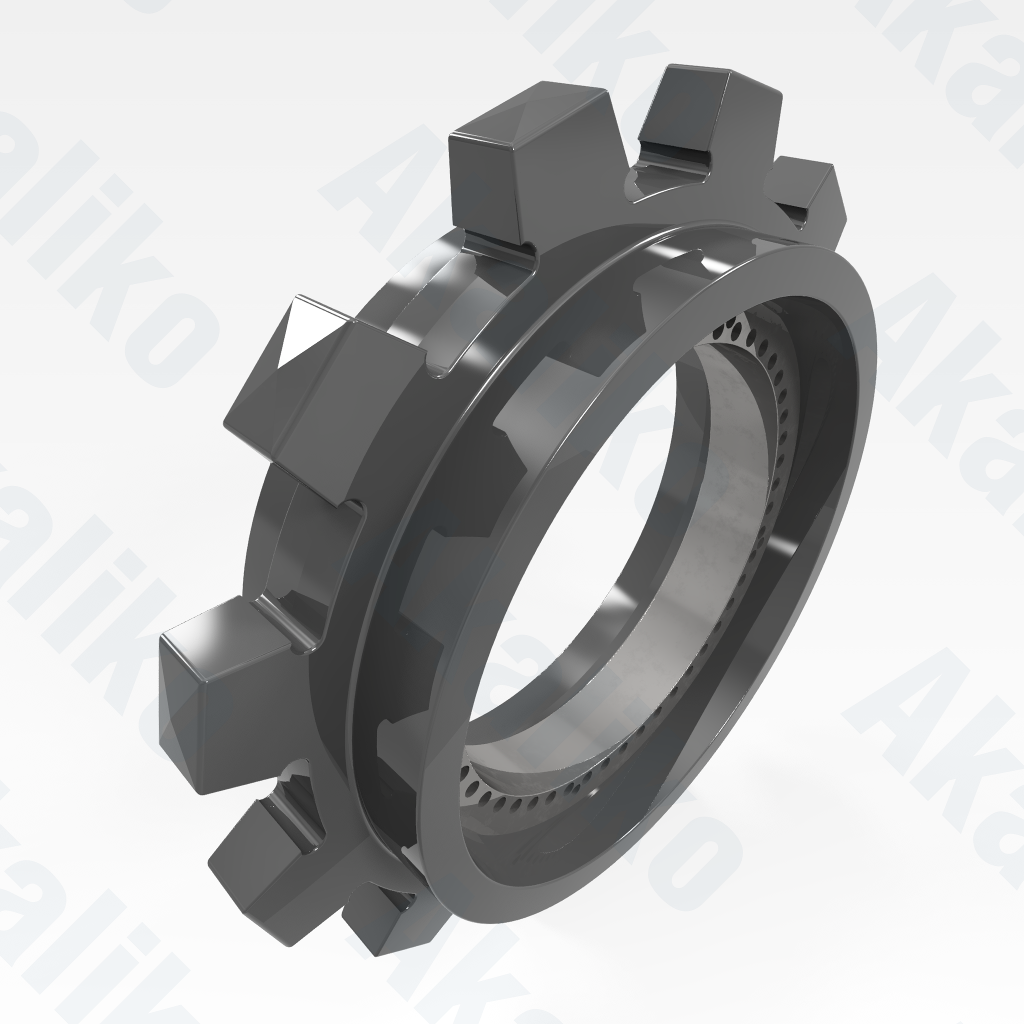 Replacement/aftermarket brand new sprocket for Caterpillar 6040/6040 FS excavator.