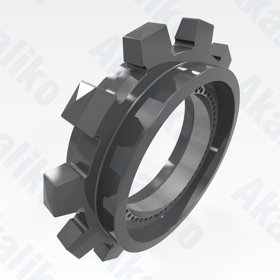 Replacement/aftermarket brand new sprocket for Caterpillar 6040/6040 FS excavator.