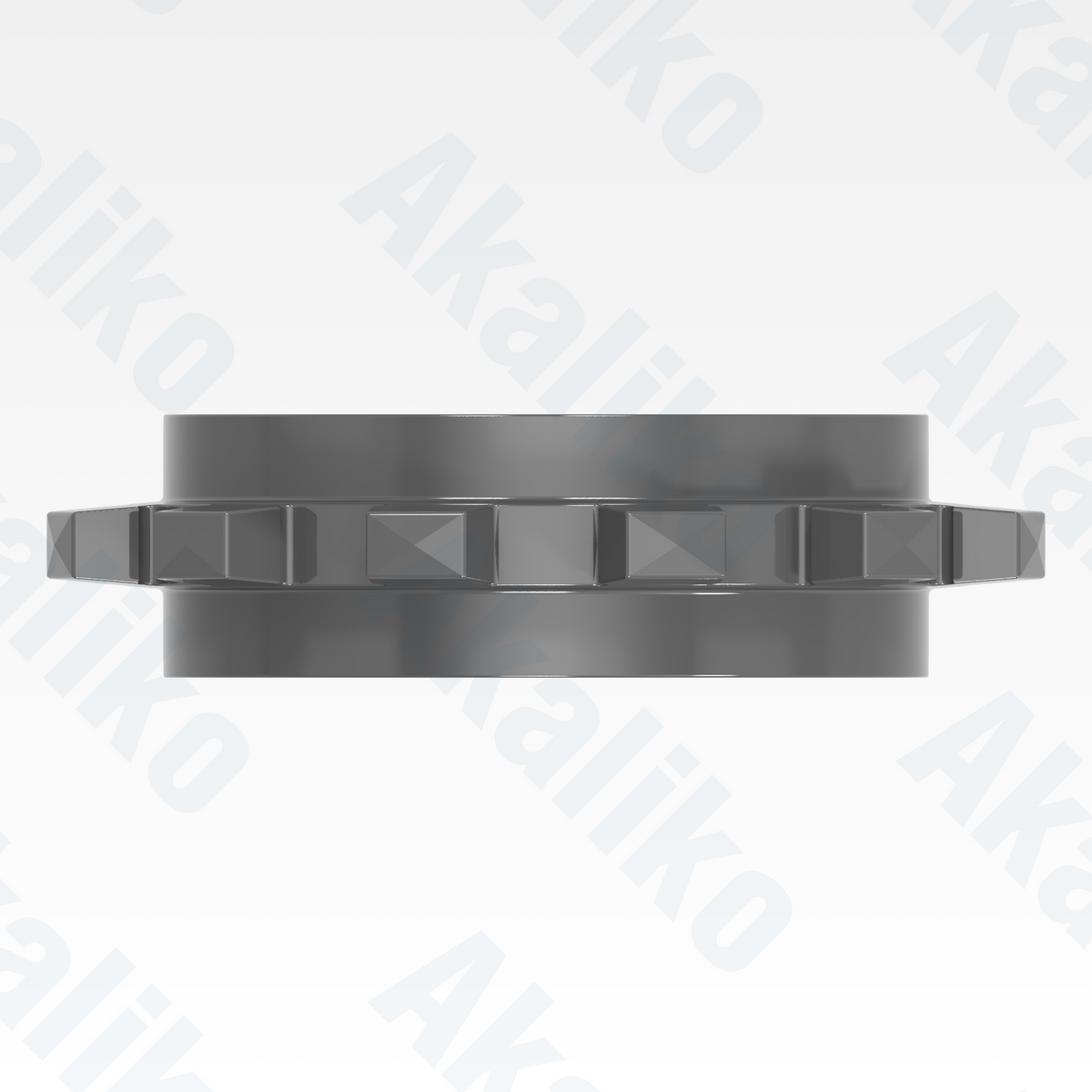 Top view of replacement/aftermarket brand new sprocket for Caterpillar 6040/6040 FS excavator.