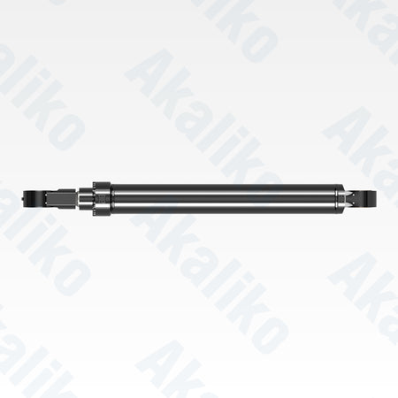 Top view of replacement boom hydraulic cylinder for Caterpillar 6050 excavator, OEM part number 452-5843