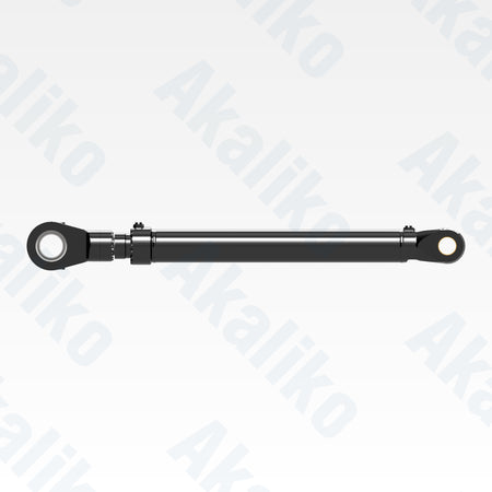 Side view of replacement bucket hydraulic cylinder for Caterpillar 6050 excavator, OEM part number 452-5845
