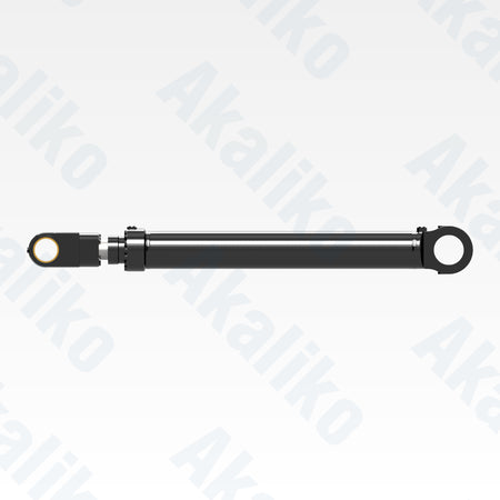 Side view of replacement boom hydraulic cylinder for Caterpillar 6050 FS excavator, OEM part number 471-2134