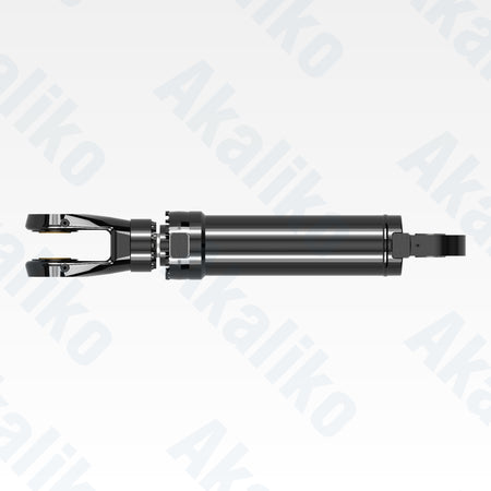Top view of replacement clam hydraulic cylinder for Caterpillar 6050 FS excavator, OEM part number 503-9754