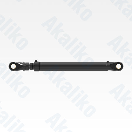 Side view of replacement stick, bucket hydraulic cylinder for Caterpillar 6050 FS excavator, OEM part number 467-1658