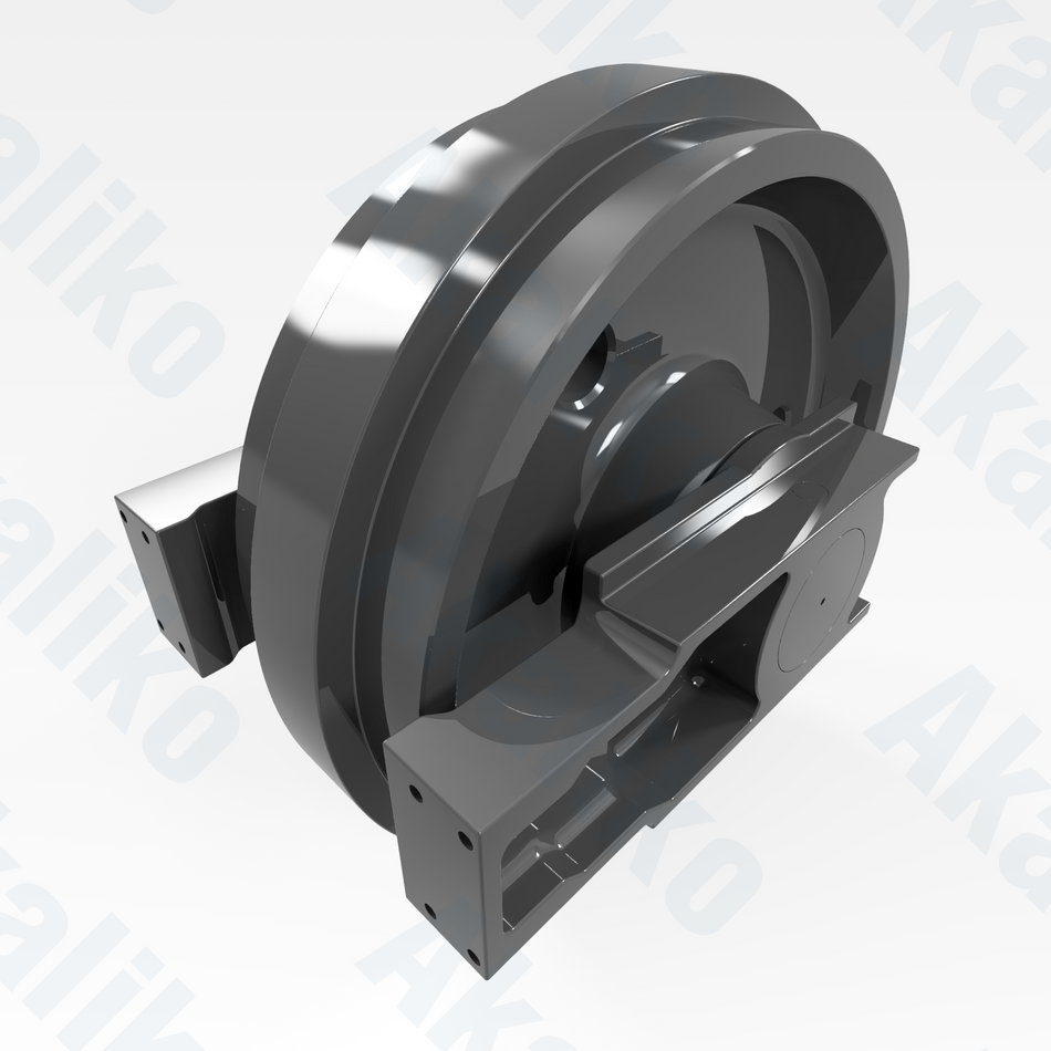 Replacement/aftermarket brand new idler for Caterpillar 6050/6050 FS excavator.