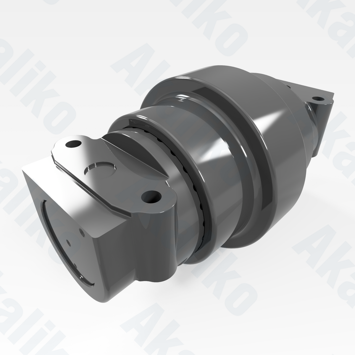 Replacement/aftermarket brand new carrier roller for Caterpillar 6060/6060 FS excavator.