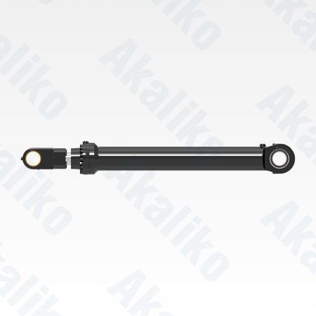 Side view of replacement boom hydraulic cylinder for Caterpillar 6060 FS excavator, OEM part number 598-1519