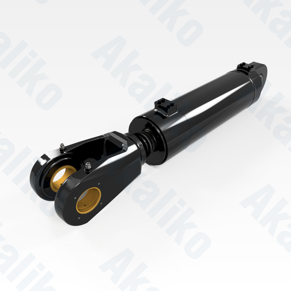 Replacement clam hydraulic cylinder for Caterpillar 6060 FS excavator, OEM part number 459-2050, aftermarket heavy equipment parts