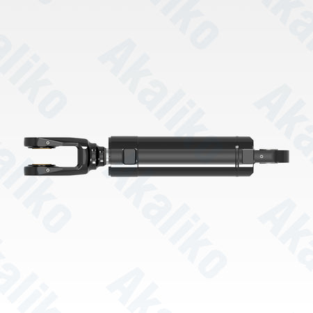 Top view of replacement clam hydraulic cylinder for Caterpillar 6060 FS excavator, OEM part number 459-2050