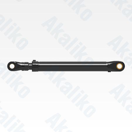 Side view of replacement stick, bucket hydraulic cylinder for Caterpillar 6060 FS excavator, OEM part number 589-2696