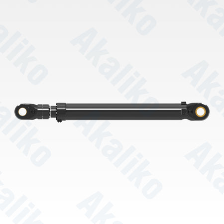 Side view of replacement stick, bucket hydraulic cylinder for Caterpillar 6060 FS excavator, OEM part number 644-3952