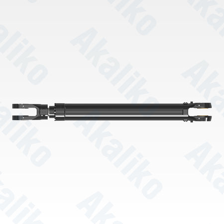 Top view of replacement stick, bucket hydraulic cylinder for Caterpillar 6060 FS excavator, OEM part number 644-3952