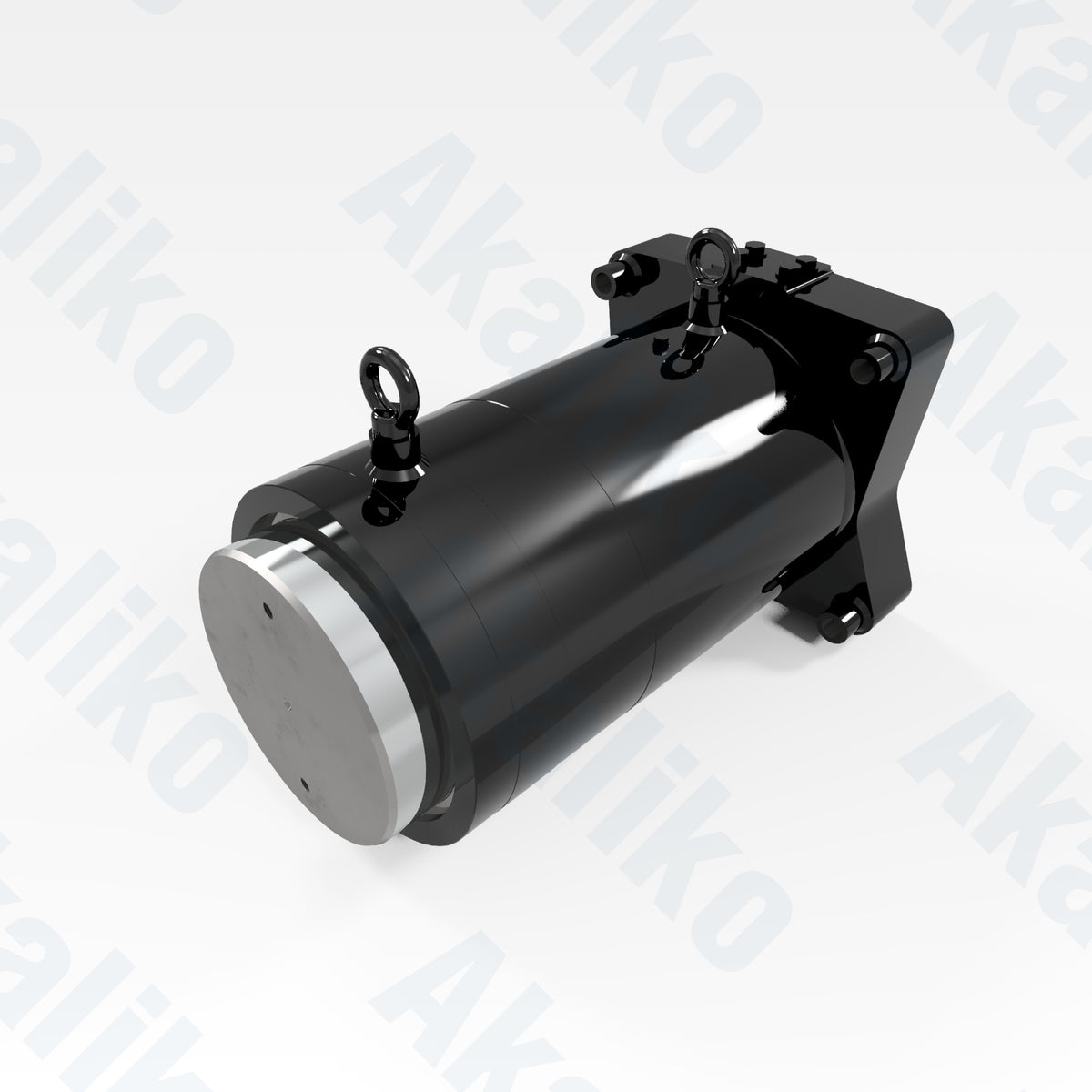 Replacement track tensioner hydraulic cylinder for Caterpillar 6060 FS excavator, OEM part number 465-8645, aftermarket heavy equipment parts