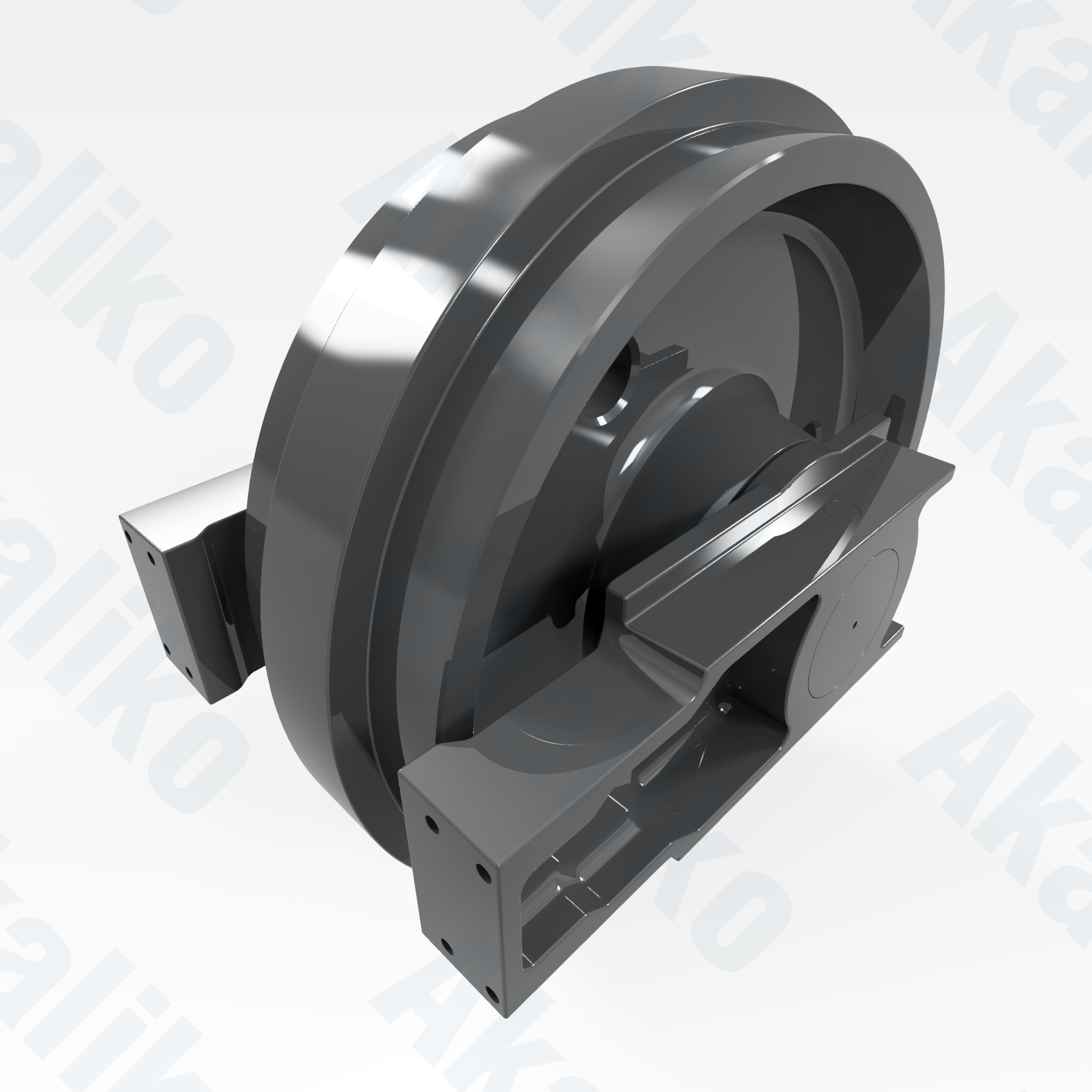 Replacement/aftermarket brand new idler for Caterpillar 6060/6060 FS excavator.