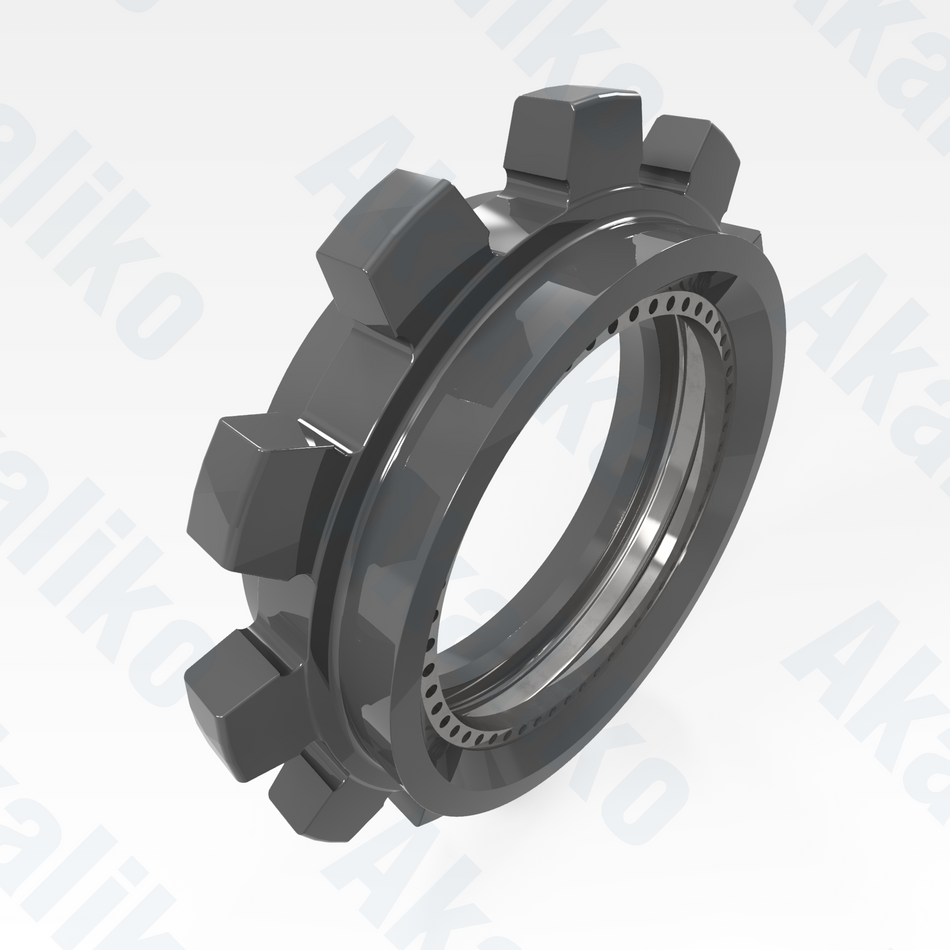 Replacement/aftermarket brand new sprocket for Caterpillar 6060/6060 FS excavator.