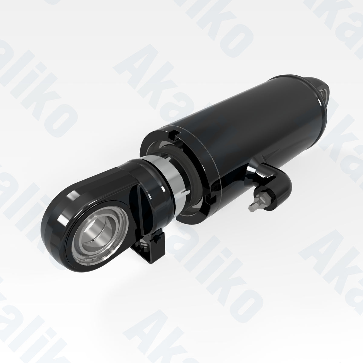 Replacement front suspension hydraulic cylinder for Caterpillar 725C dump truck, OEM part number 341-4122, aftermarket heavy equipment parts