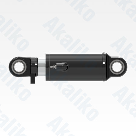 Side view of replacement front suspension hydraulic cylinder for Caterpillar 725C dump truck, OEM part number 341-4122