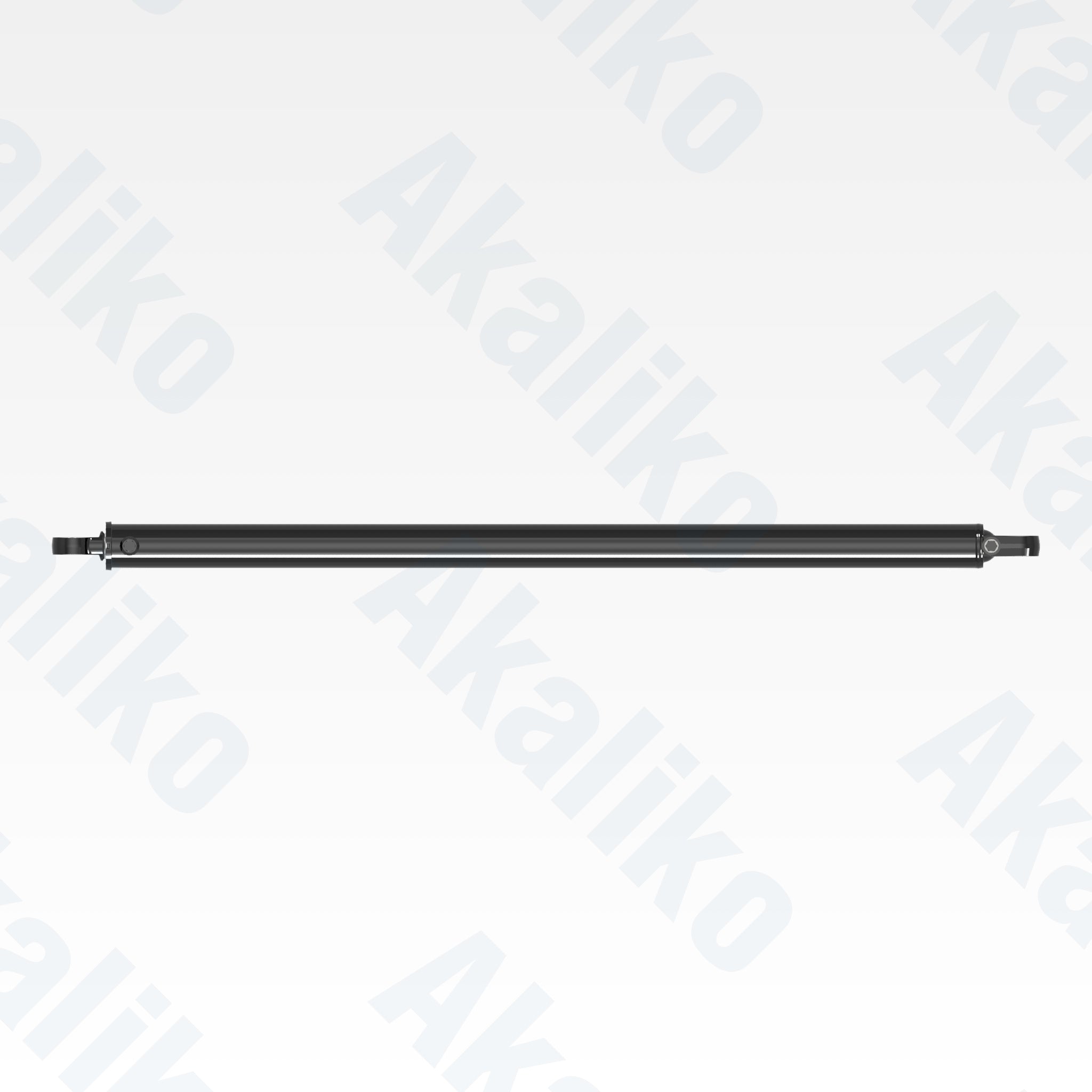 Top view of replacement hoist hydraulic cylinder for Caterpillar 725C dump truck, OEM part number 285-4031