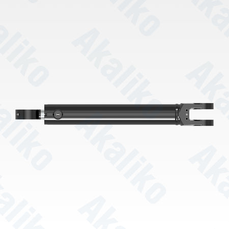 Top view of replacement steering hydraulic cylinder for Caterpillar 725C dump truck, OEM part number 450-5231