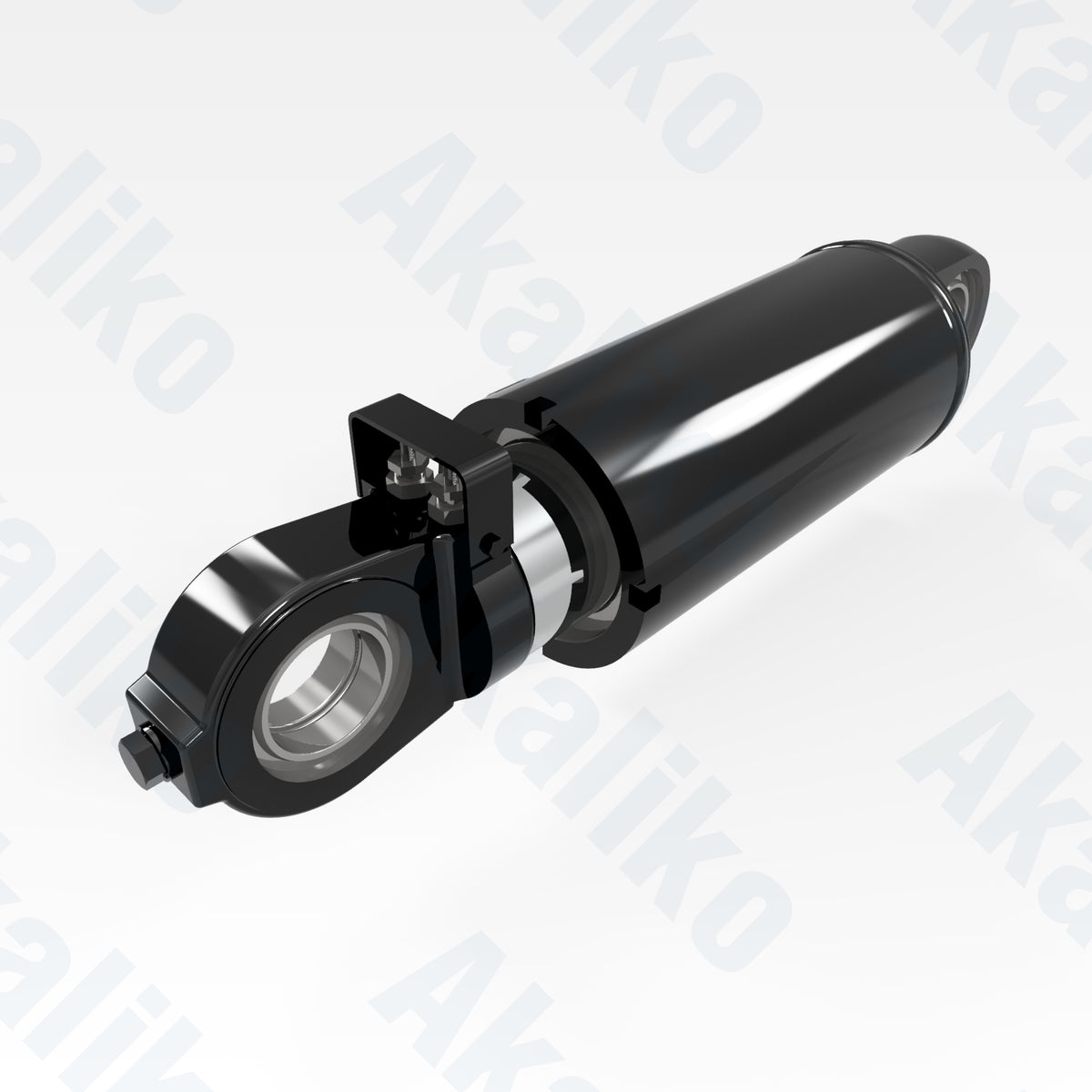 Replacement front suspension hydraulic cylinder for Caterpillar 740B dump truck, OEM part number 341-4124, aftermarket heavy equipment parts