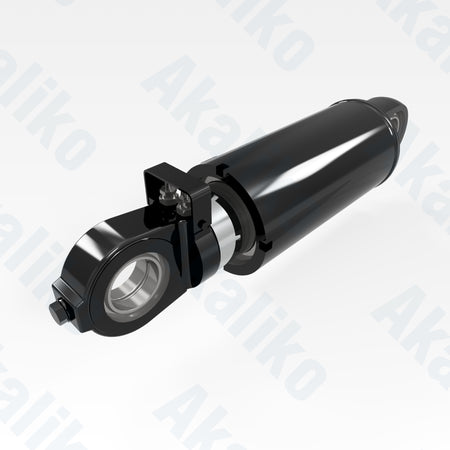 Replacement front suspension hydraulic cylinder for Caterpillar 740B dump truck, OEM part number 341-4124, aftermarket heavy equipment parts