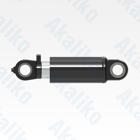 Side view of replacement front suspension hydraulic cylinder for Caterpillar 740B dump truck, OEM part number 341-4124