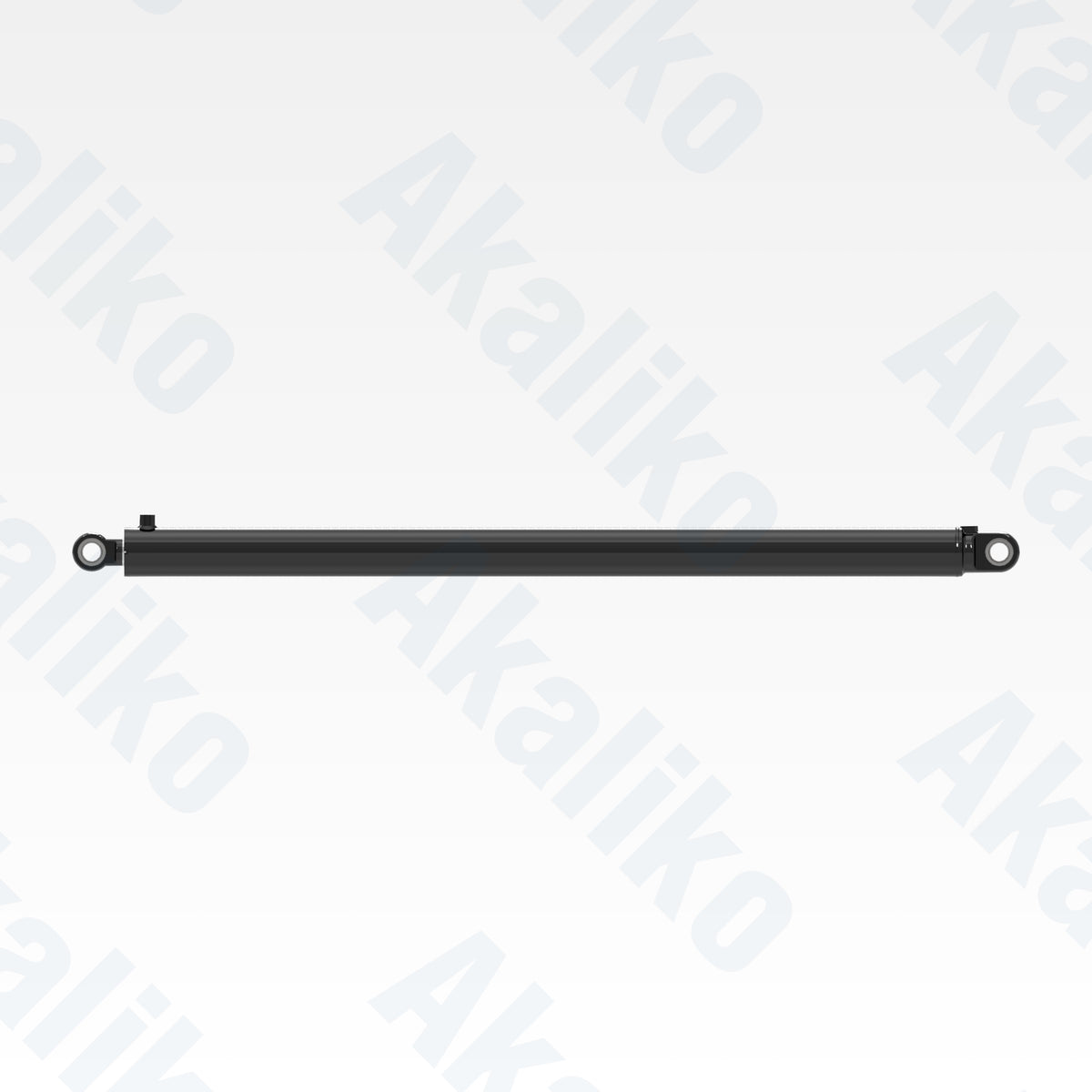 Side view of replacement hoist hydraulic cylinder for Caterpillar 740B dump truck, OEM part number 285-4034