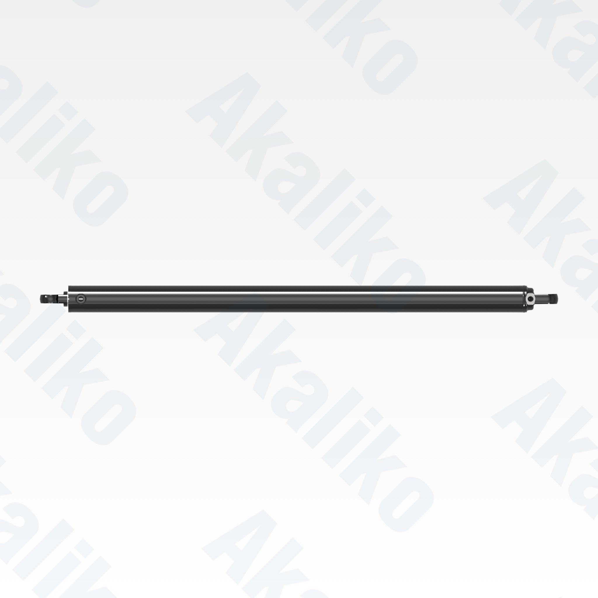 Top view of replacement hoist hydraulic cylinder for Caterpillar 740B dump truck, OEM part number 285-4034