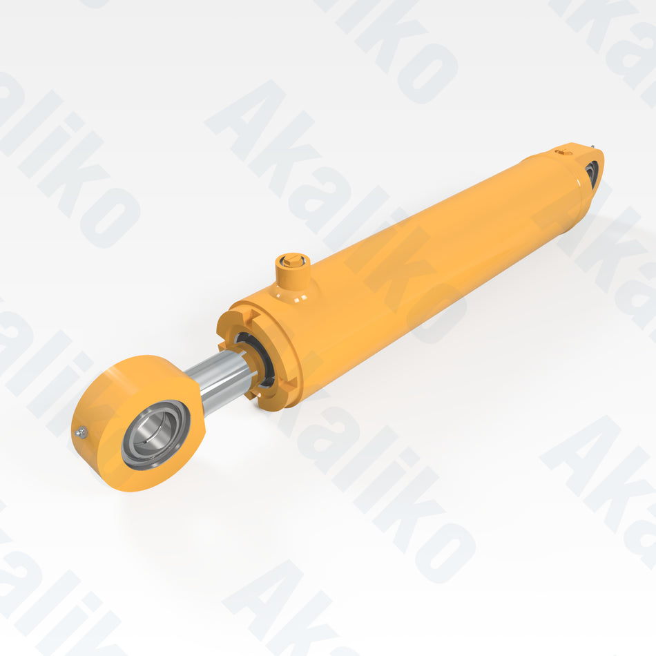 Replacement steering hydraulic cylinder for Caterpillar 735/740B dump truck, OEM part number 223-1335, aftermarket heavy equipment parts