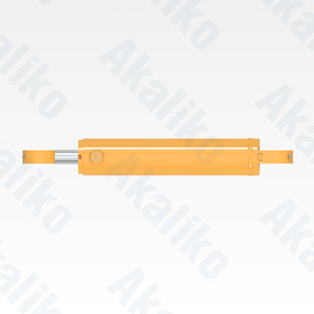 Top view of replacement steering hydraulic cylinder for Caterpillar 735/740B dump truck, OEM part number 223-1335